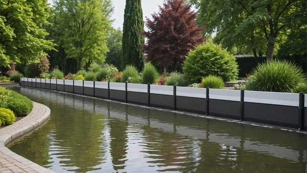 Comment concevoir un mur anti-inondation esthétique pour un jardin en zone inondable?