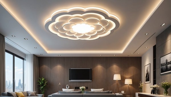 Illuminez votre intérieur avec le plafond nuage led
