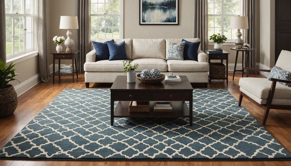 Tapis de salon : style et confort à petit prix