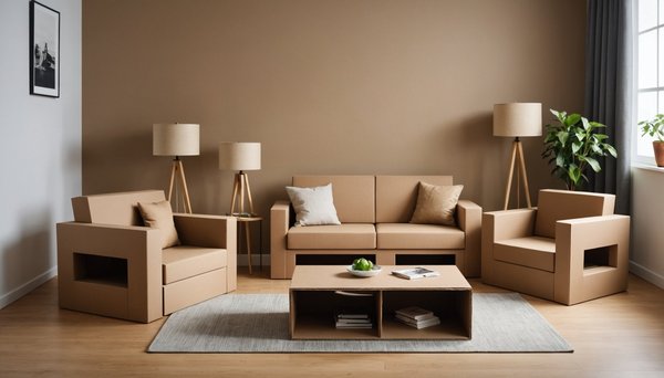 Meubles en carton : 5 idées sur mesure pour votre intérieur