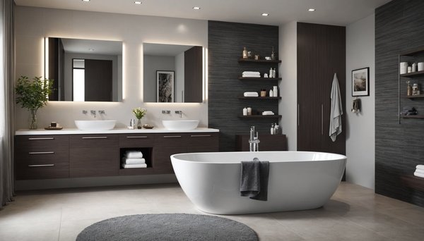 Inspiration pour des meubles de salle de bain alliant style et utilité