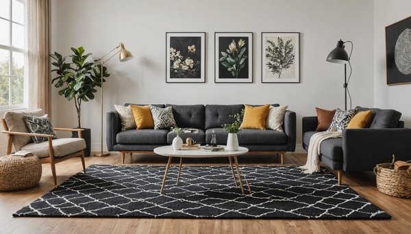 Tapis de salon tendance : alliez élégance et budget réduit